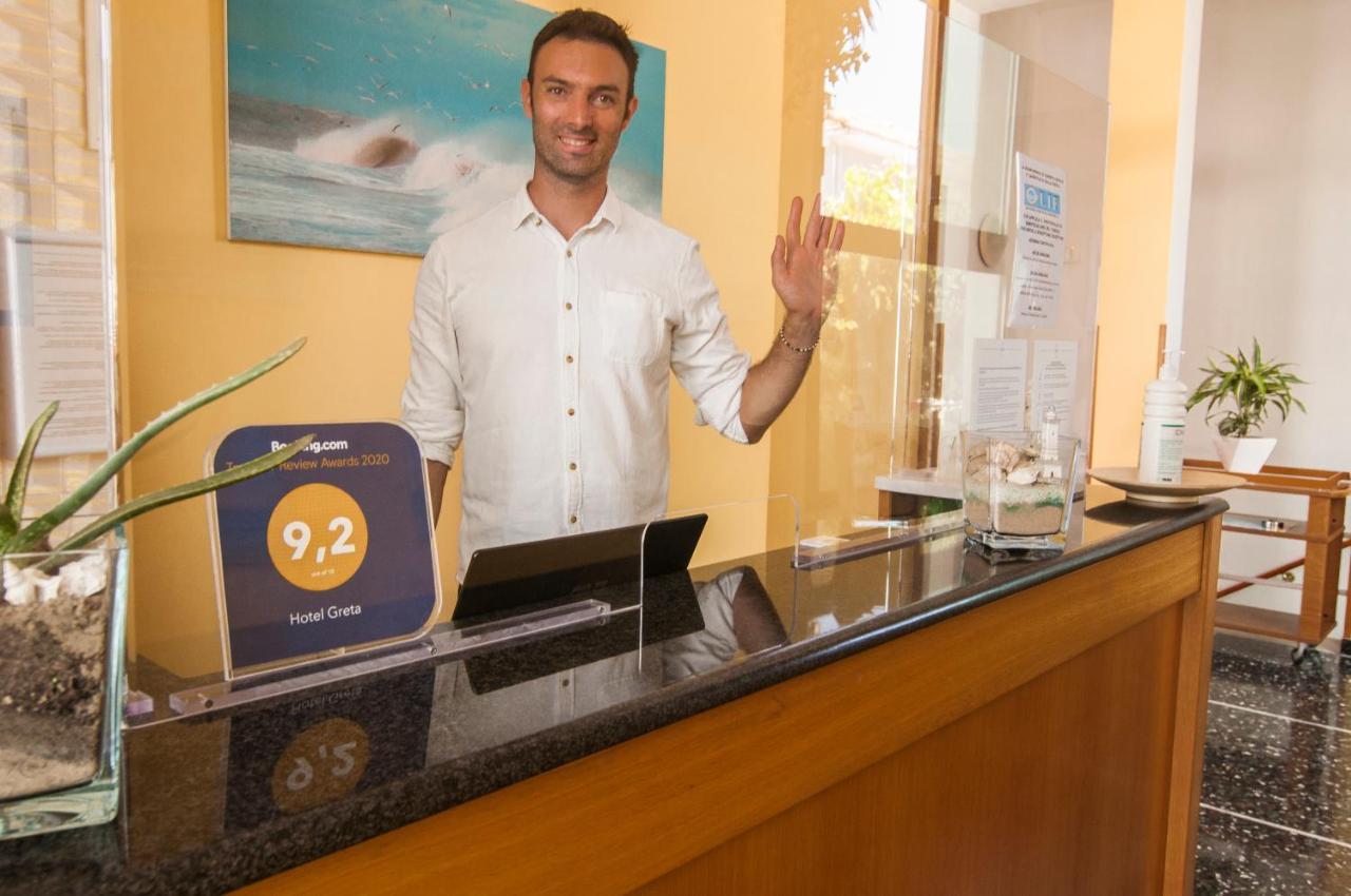 Hotel Greta B&B Rimini Kültér fotó