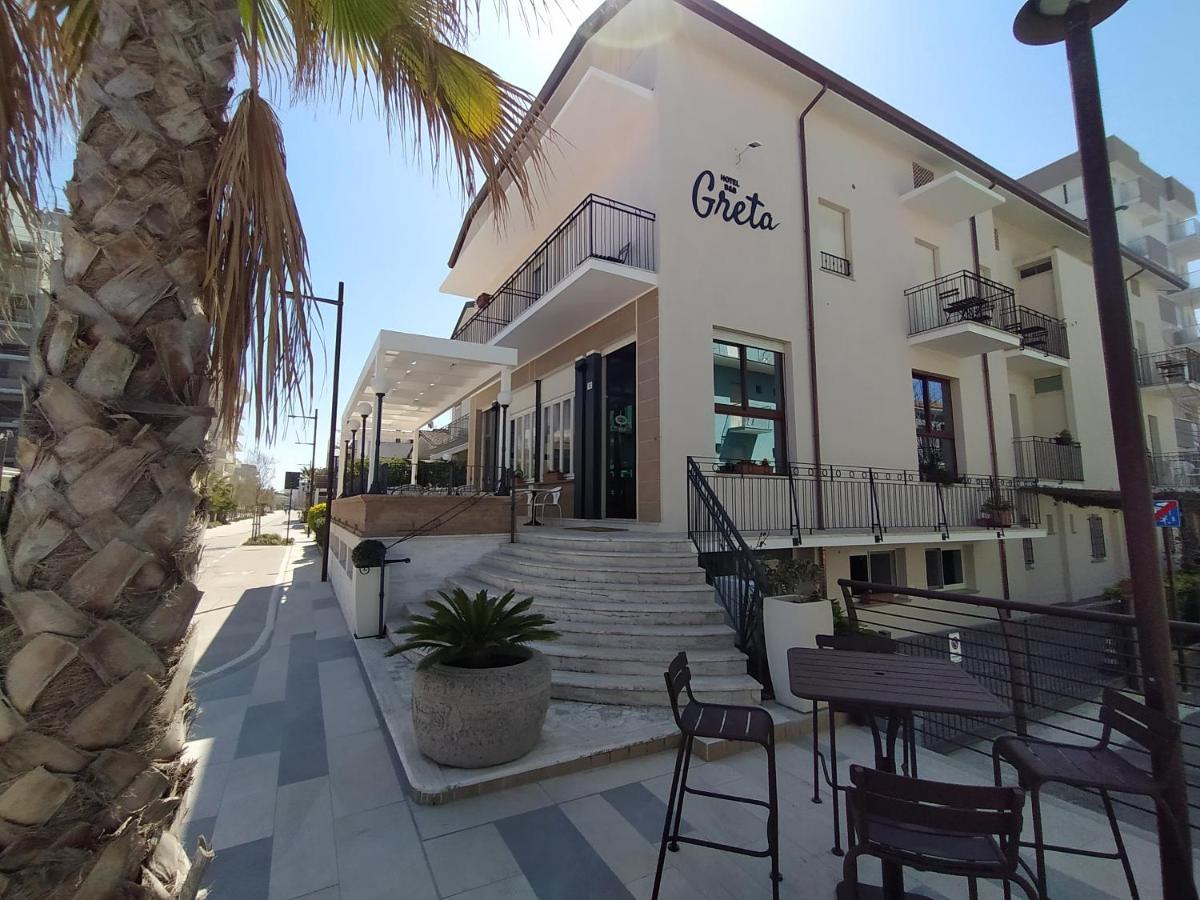 Hotel Greta B&B Rimini Kültér fotó